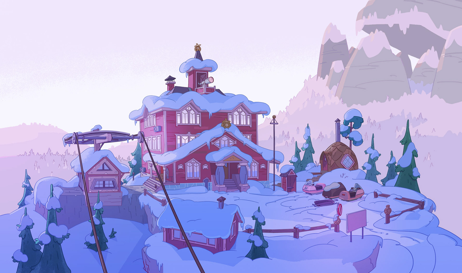 " The Unstoppable Yellow Yeti " -µ background artist - Fanny Denisse