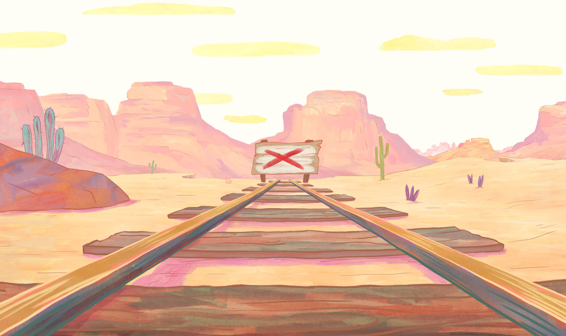 Billy, the Cowboy Hamster - Paint and line only