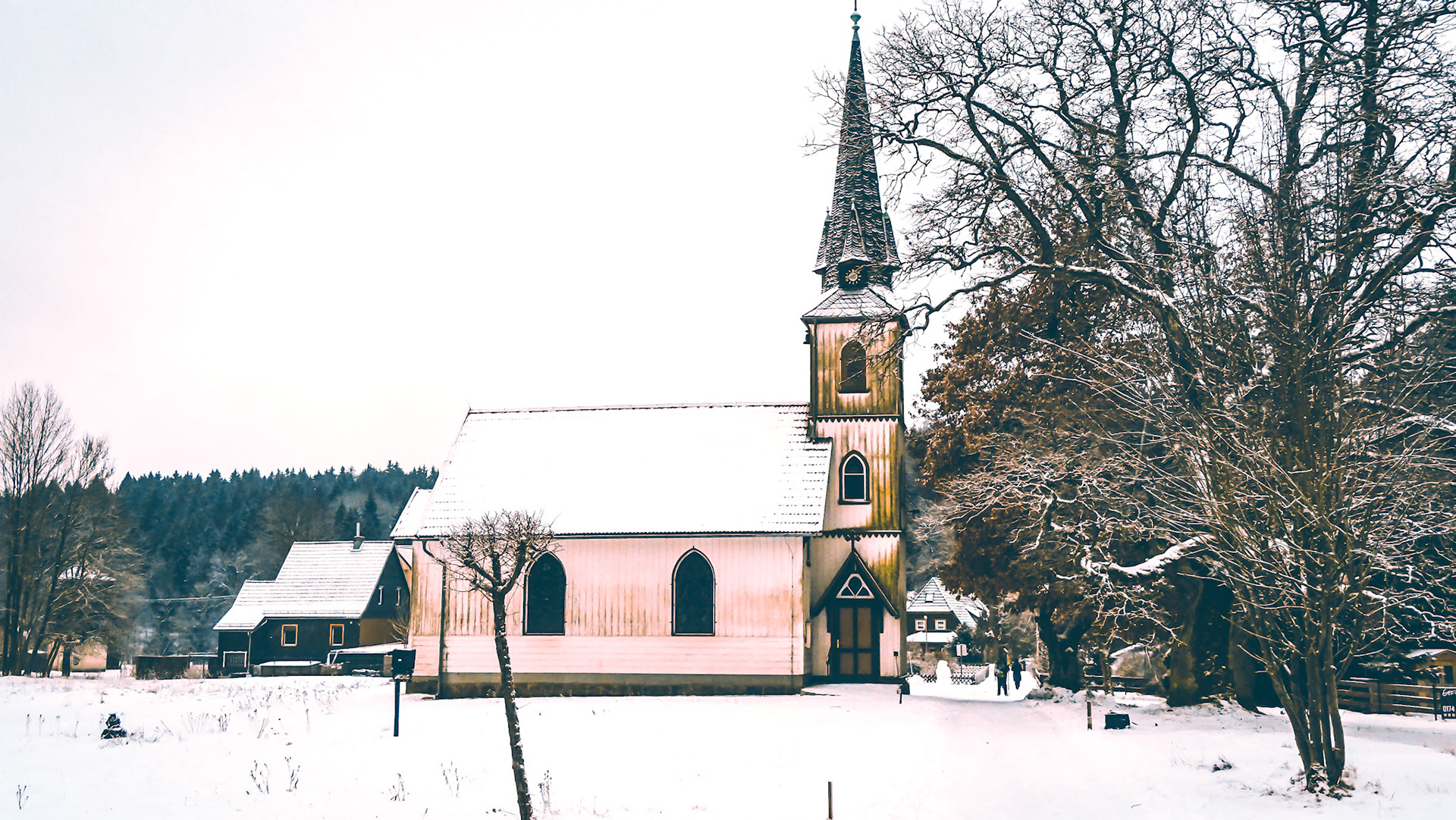 Die kleinste Holzkirche Deutschlands