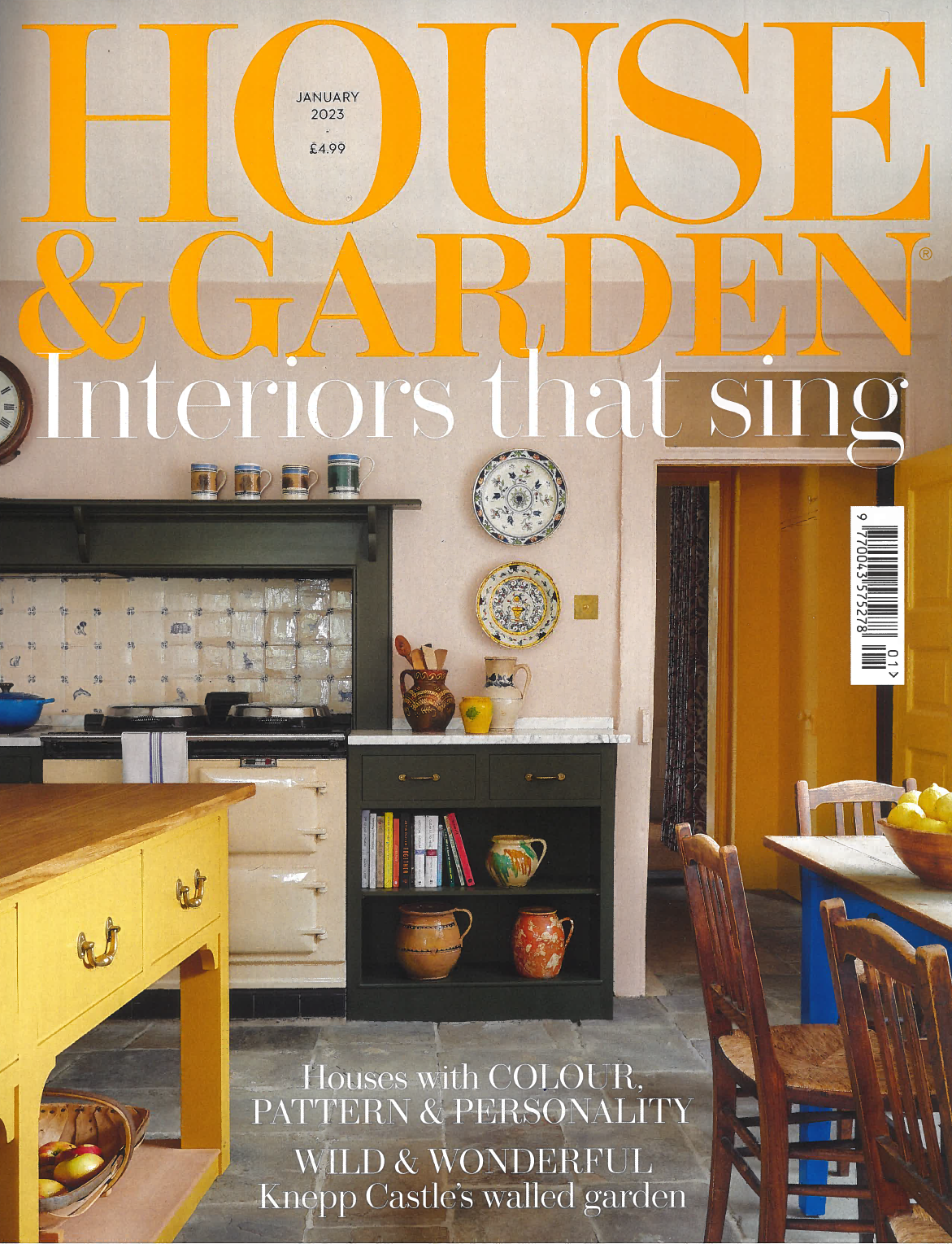 RECONCILIATION featured on House & Garden UK Magazine, Jan 2023 Issue
