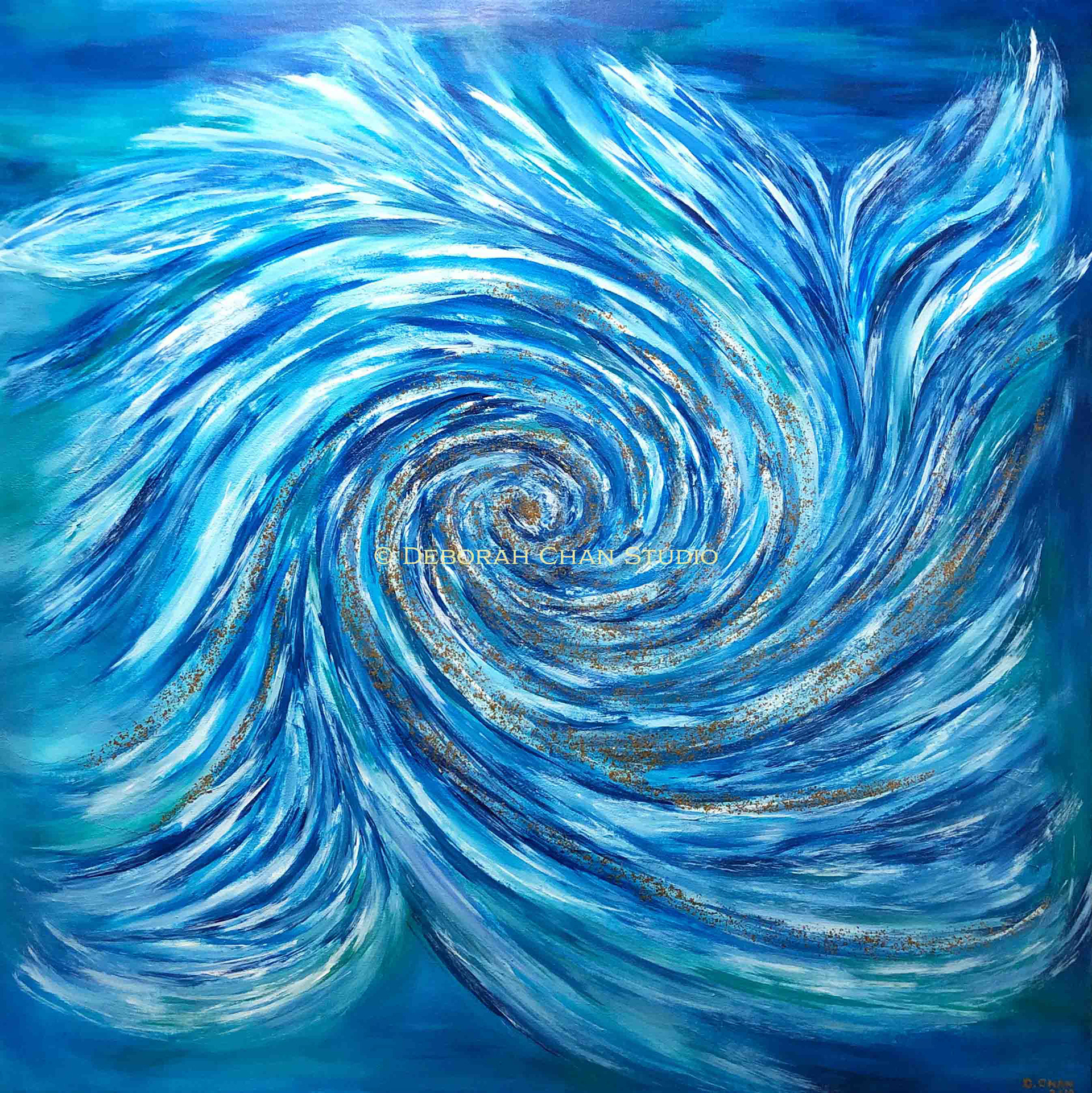 Awakening, 2019 Mixed Media on Canvas, 36" x 36", S$7,000.00