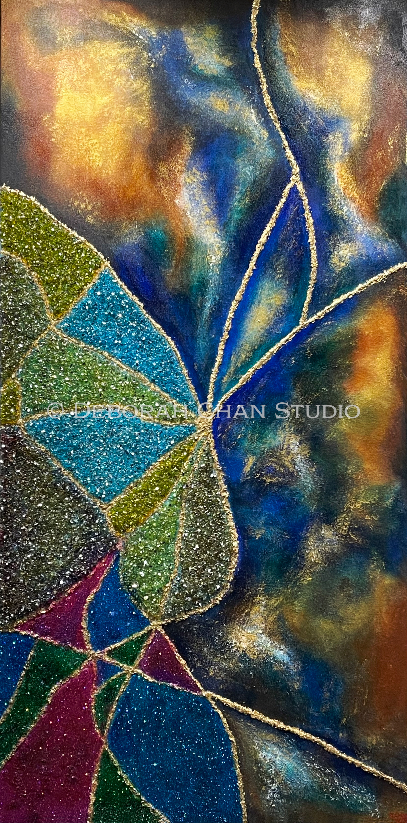 Resurrection Power, 2024 Mixed Media on Canvas, 28" x 48",  S$12,000.00