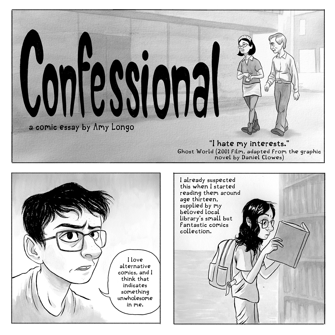 Amy Longo - Confessional - comic