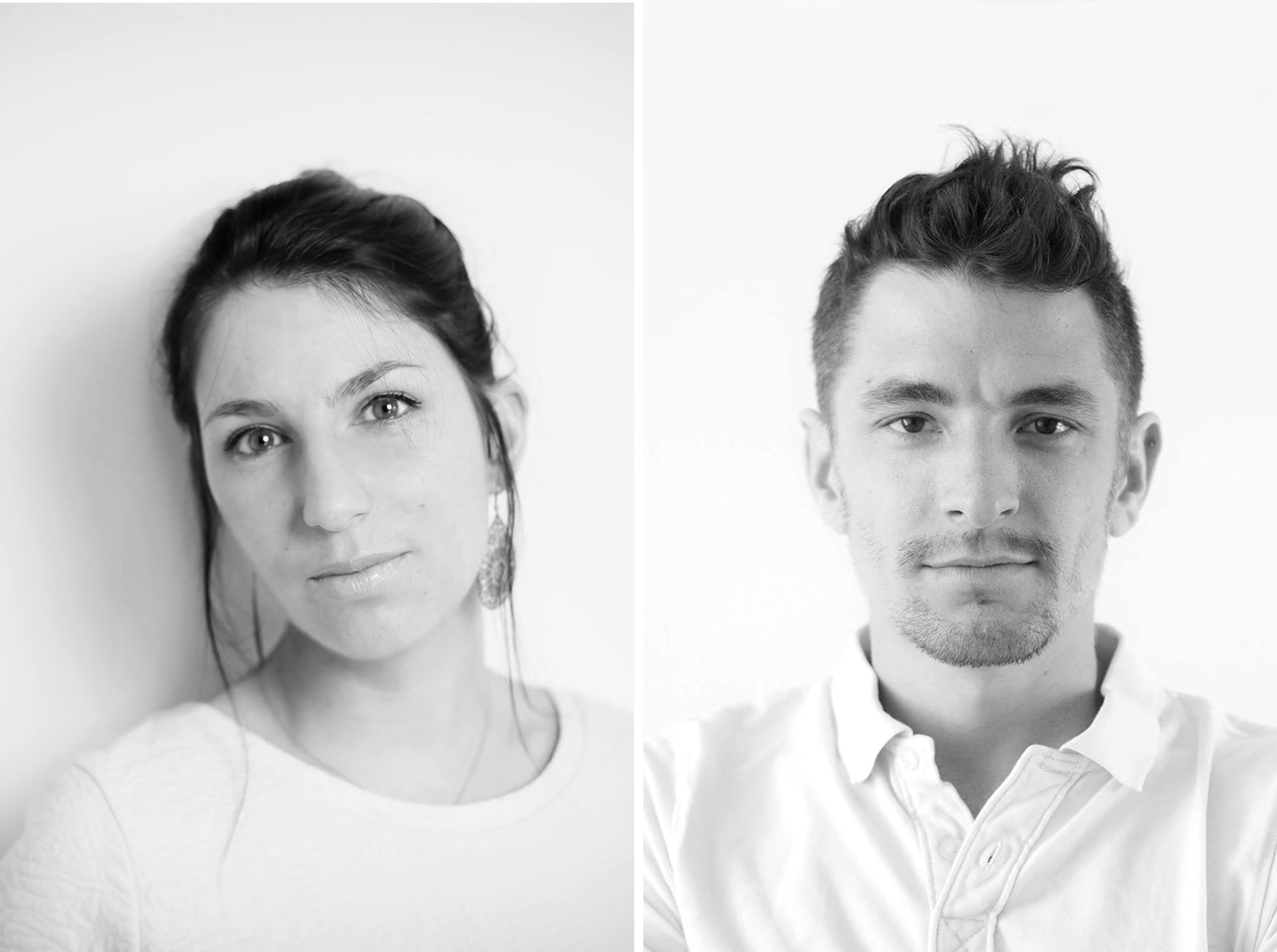 portraits Cécile et Sidney