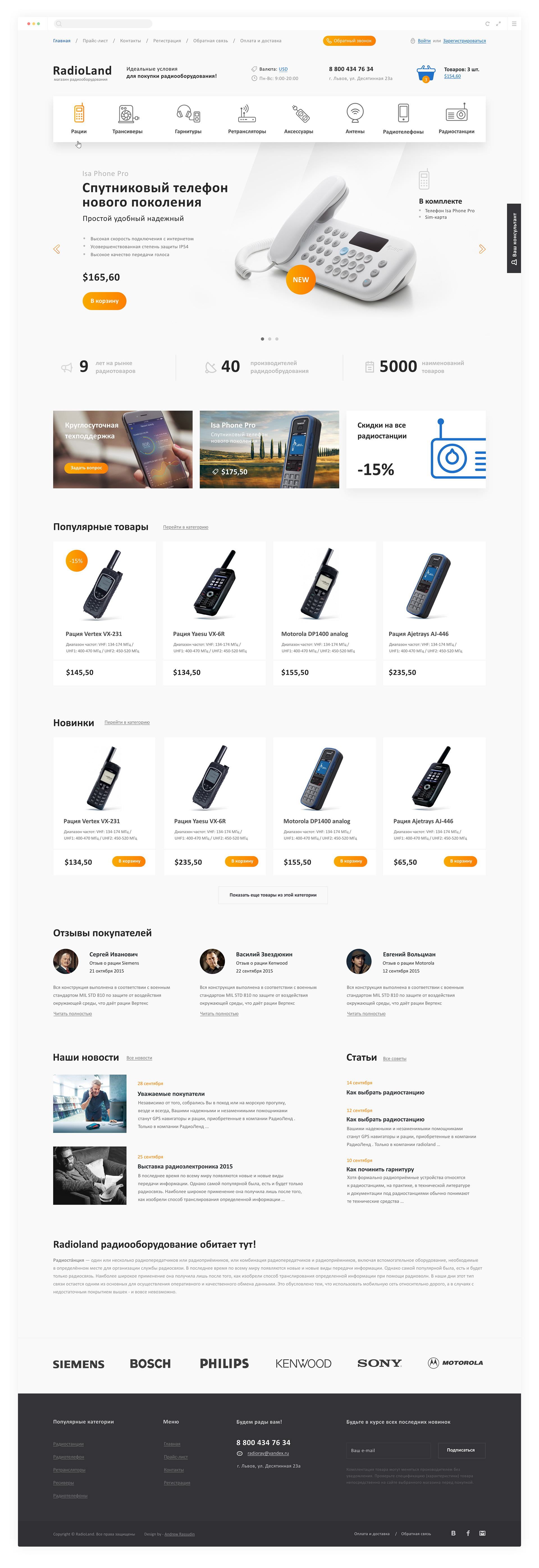 Radio Land Electronics store