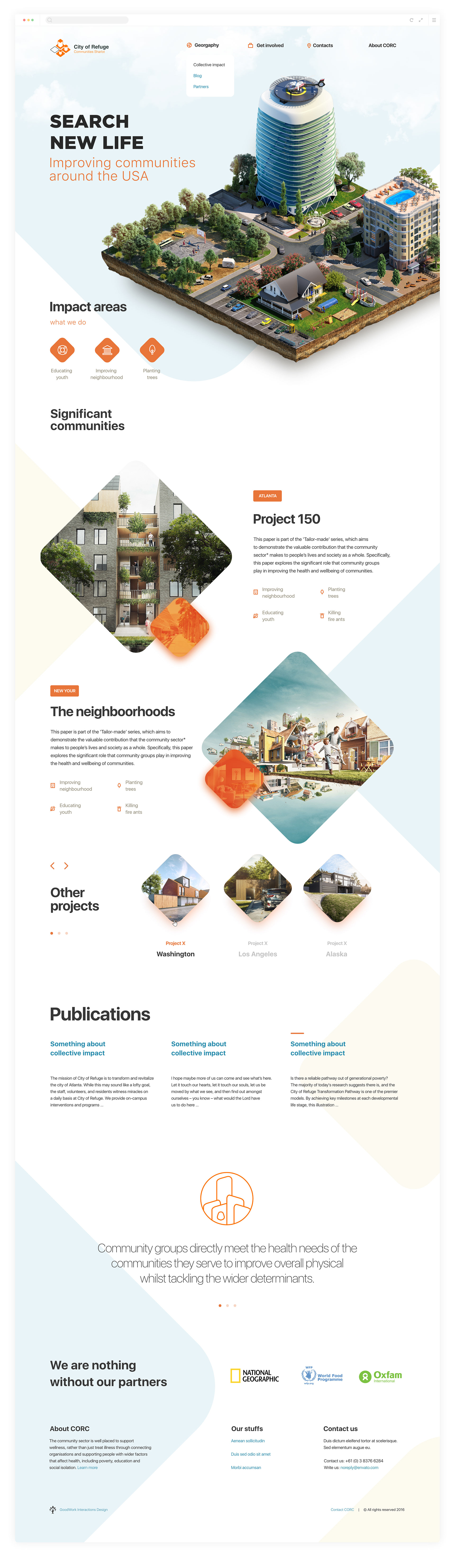 Project 150 Design project for fund in USA