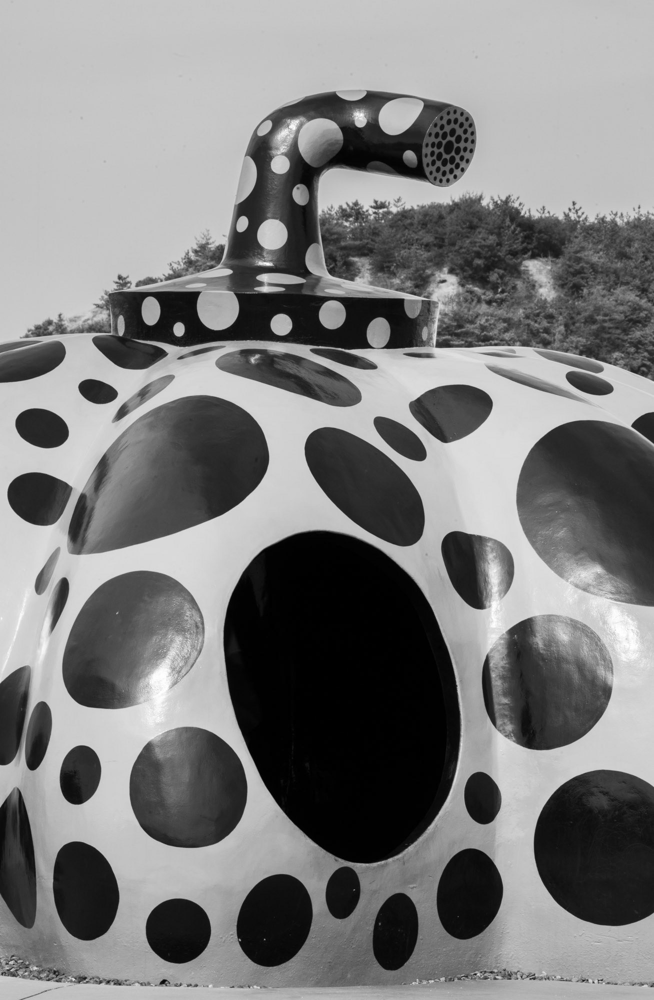 "Red Pumpkin" by Yayoi Kusama