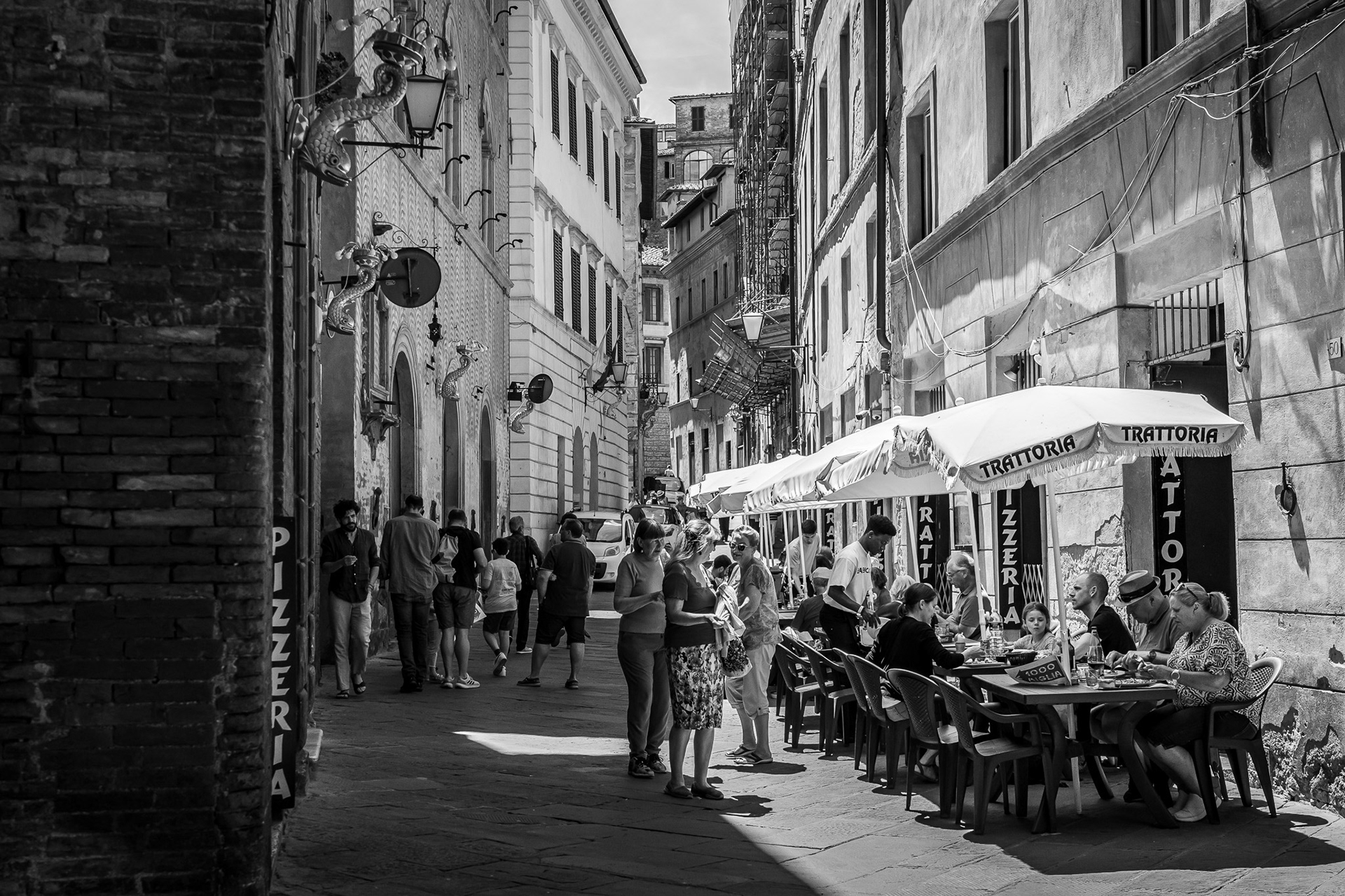 Siena during the Mille Miglia 2024
