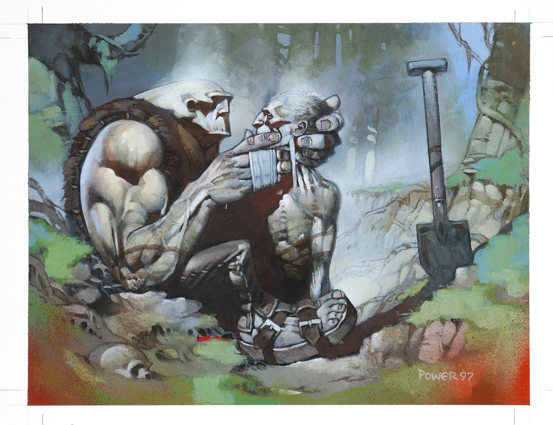 WotC Magic Card; Gravedigger NFS