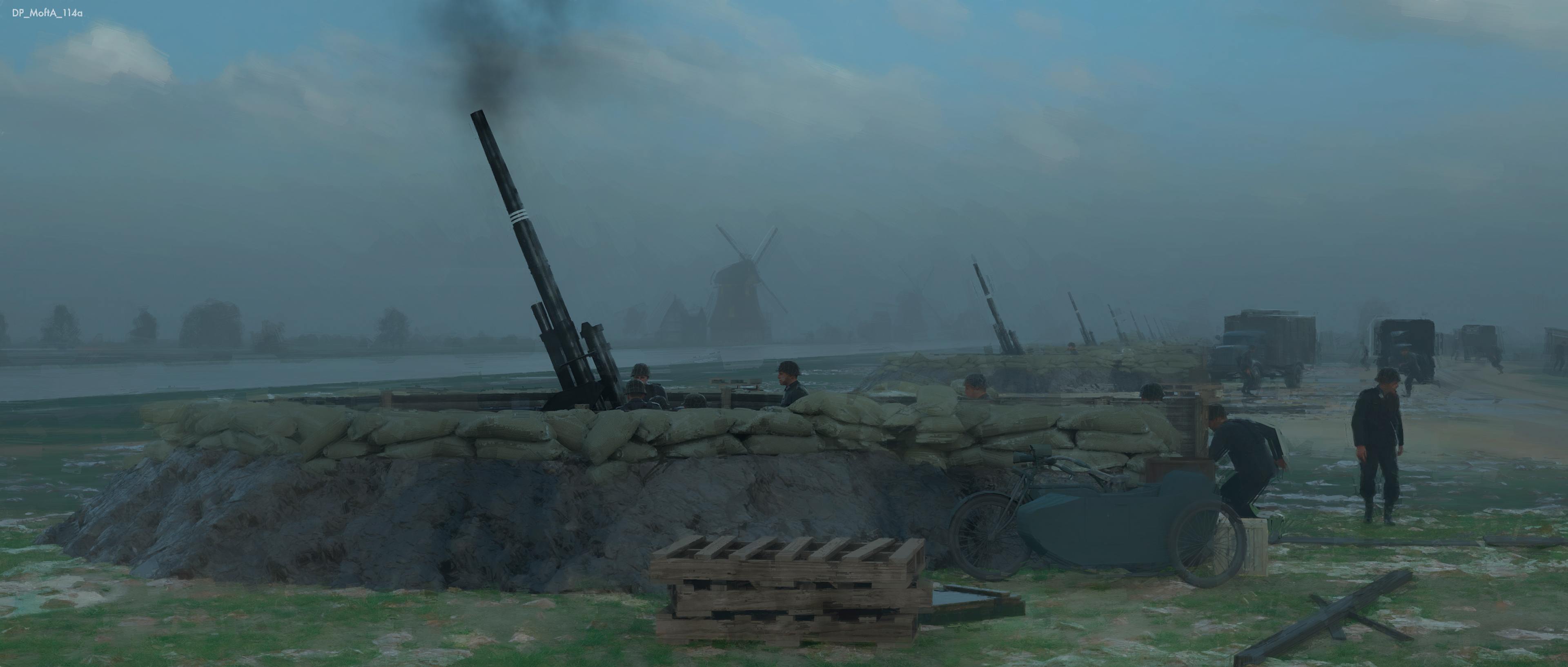 AckAck gun placement