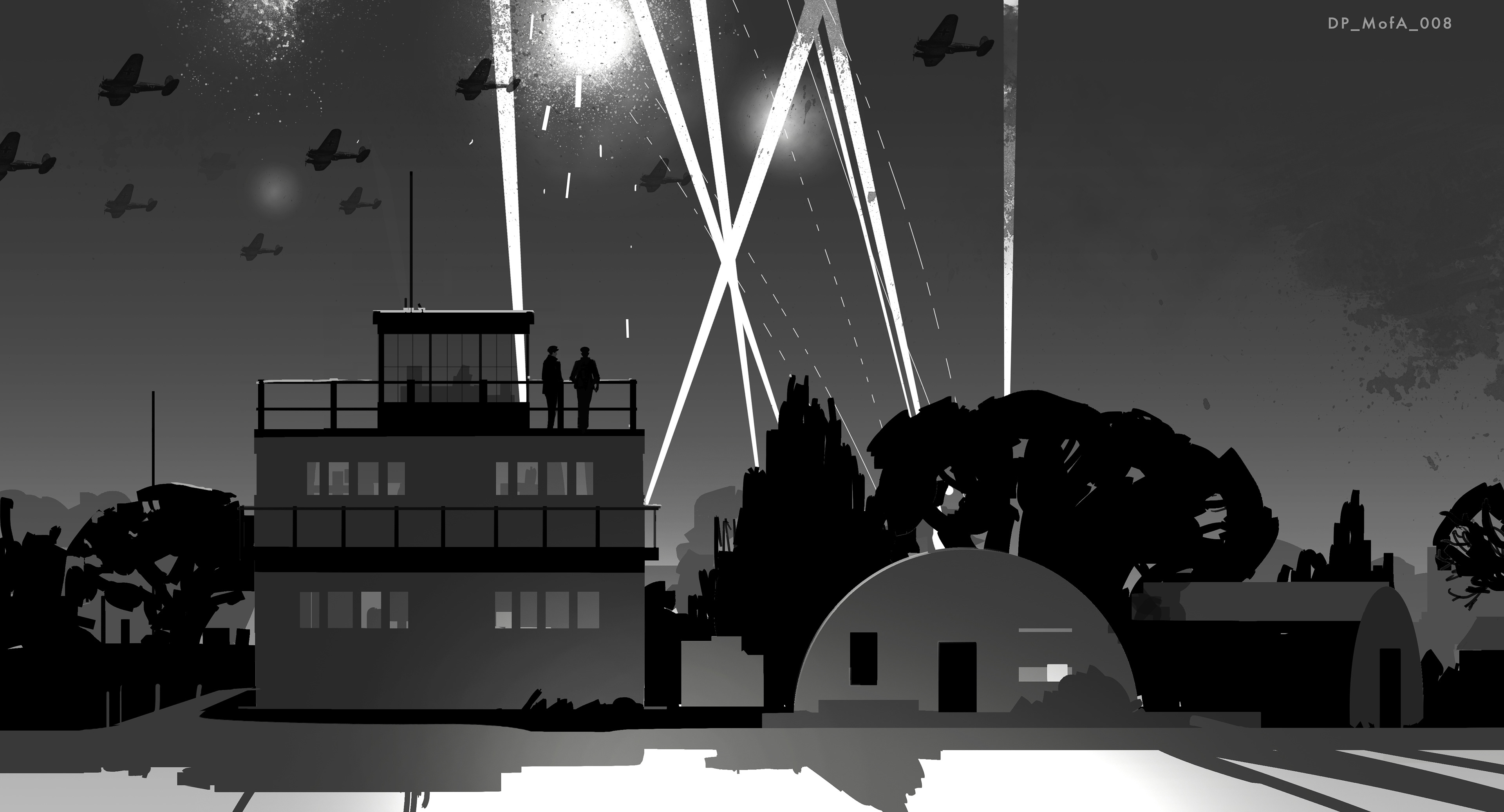 Thorpe Abbots Searchlights