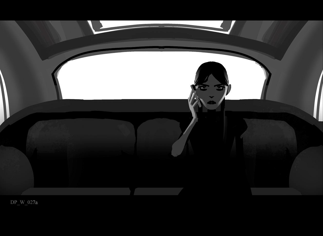 So long Wednesday has to phone the driver(Bliss's idea)