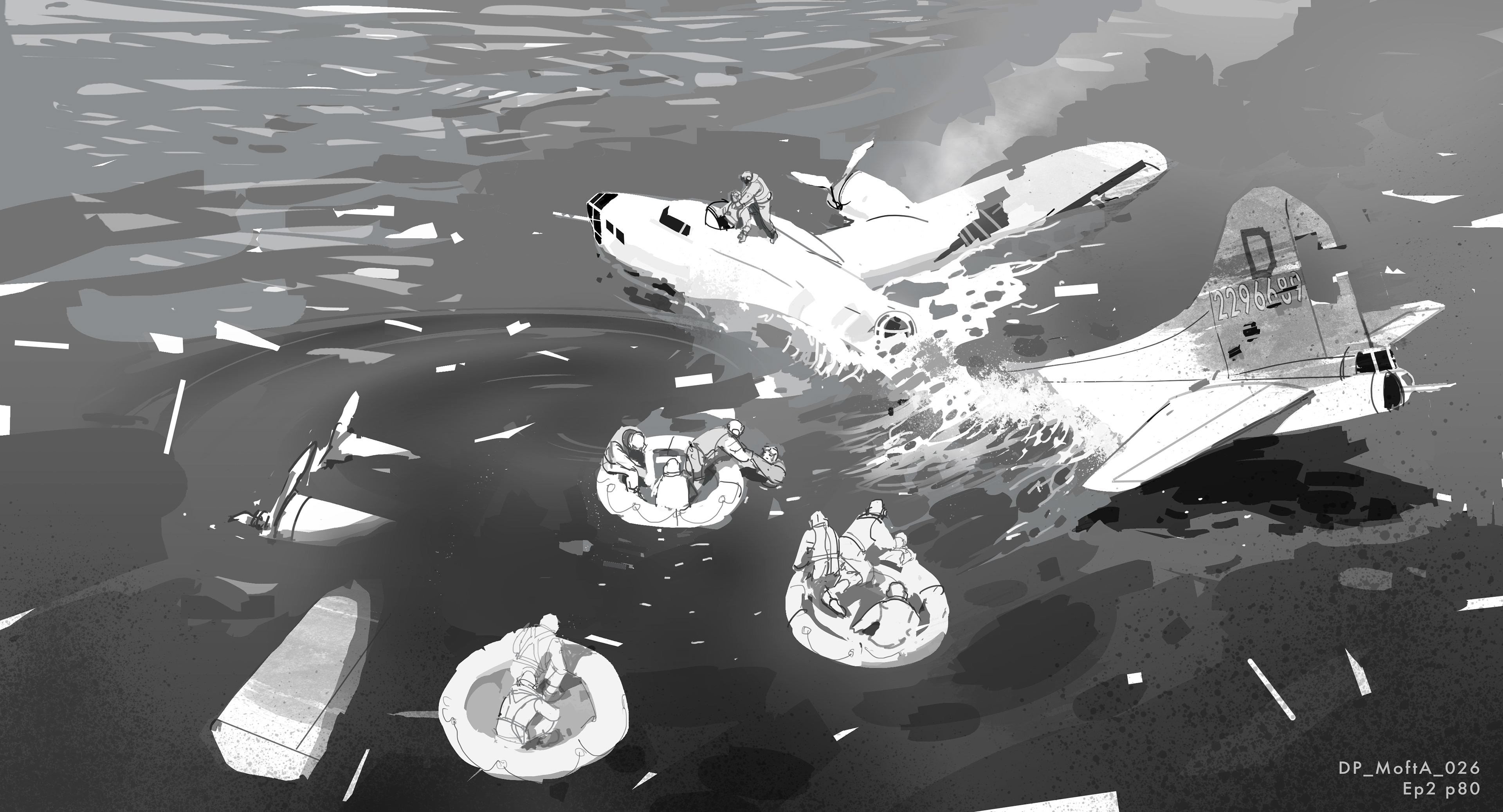 Ditch in the Mediterranean