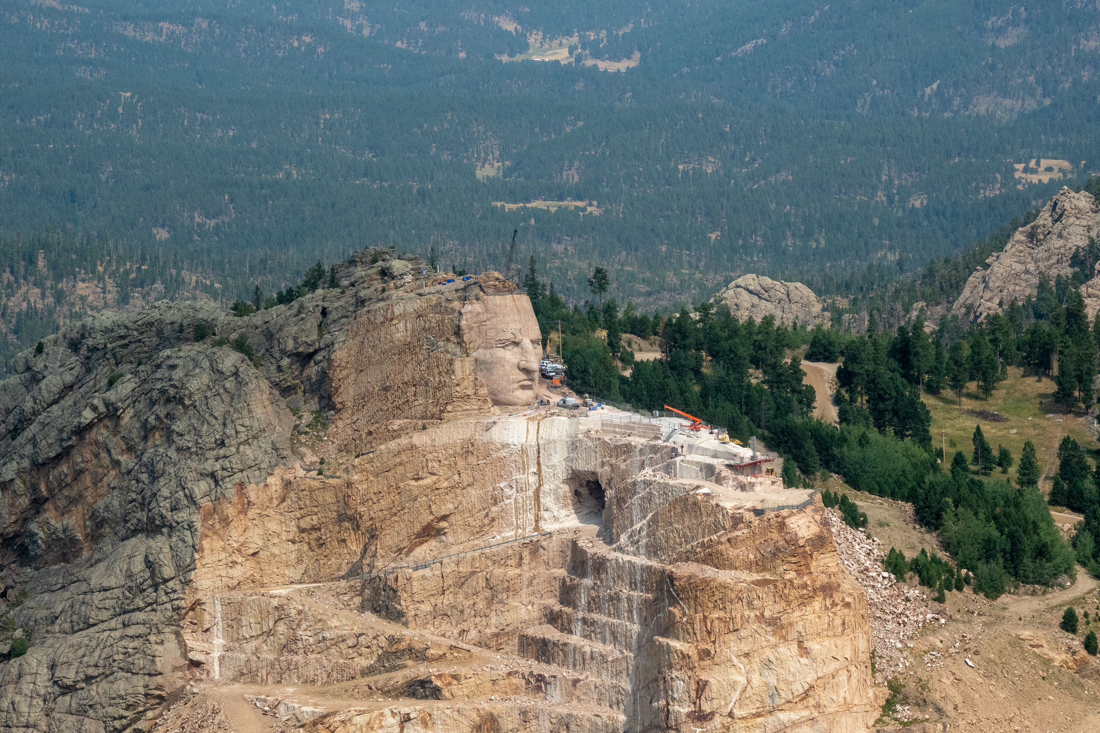 Aerial View Crazy Horse