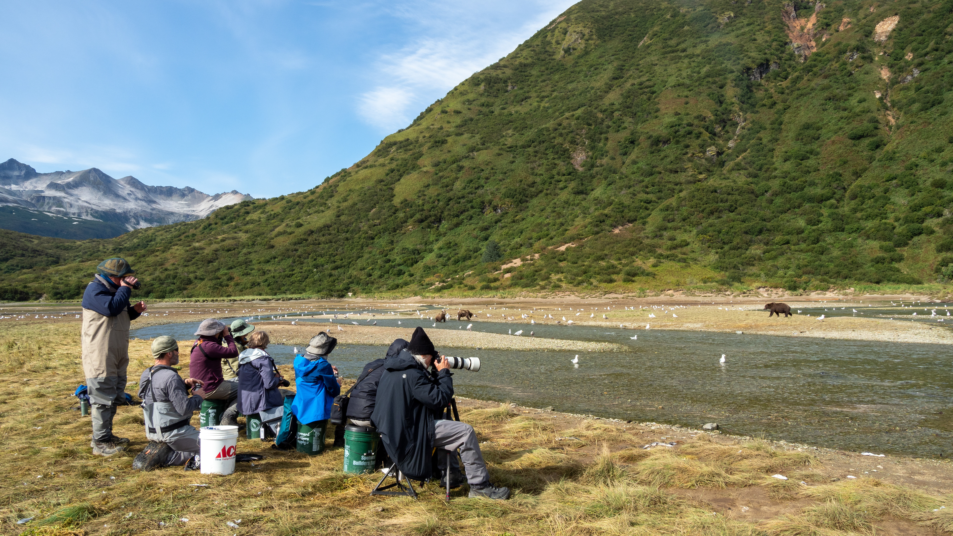 This is our group at Kinak Bay!