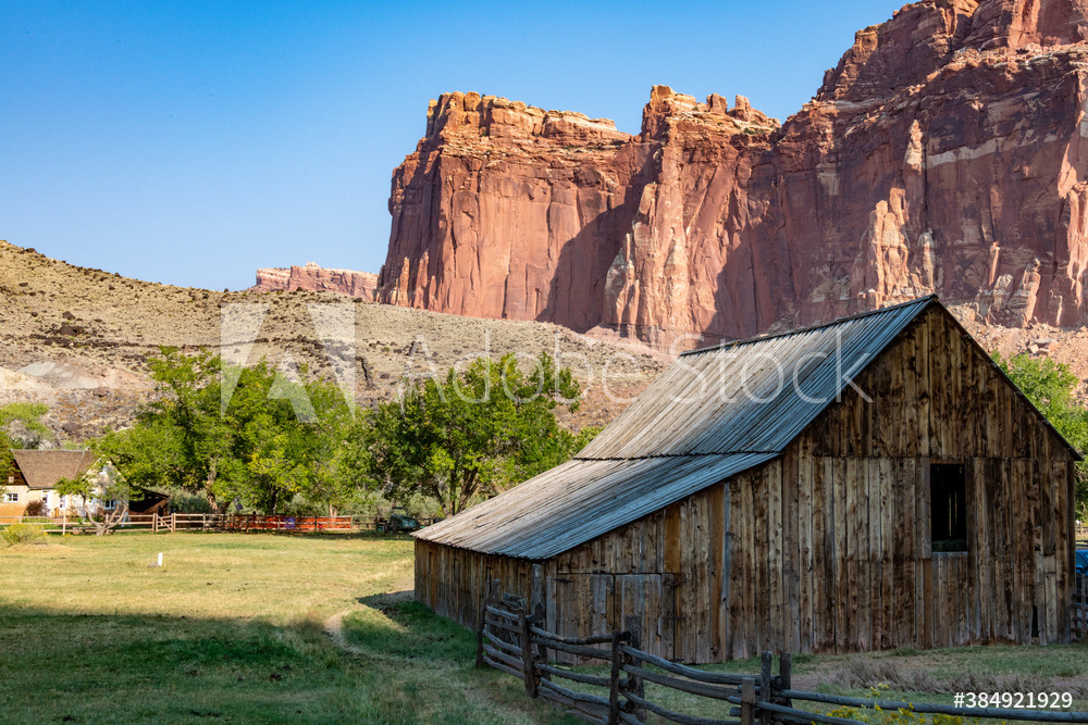 Farm House in Capitol Reef