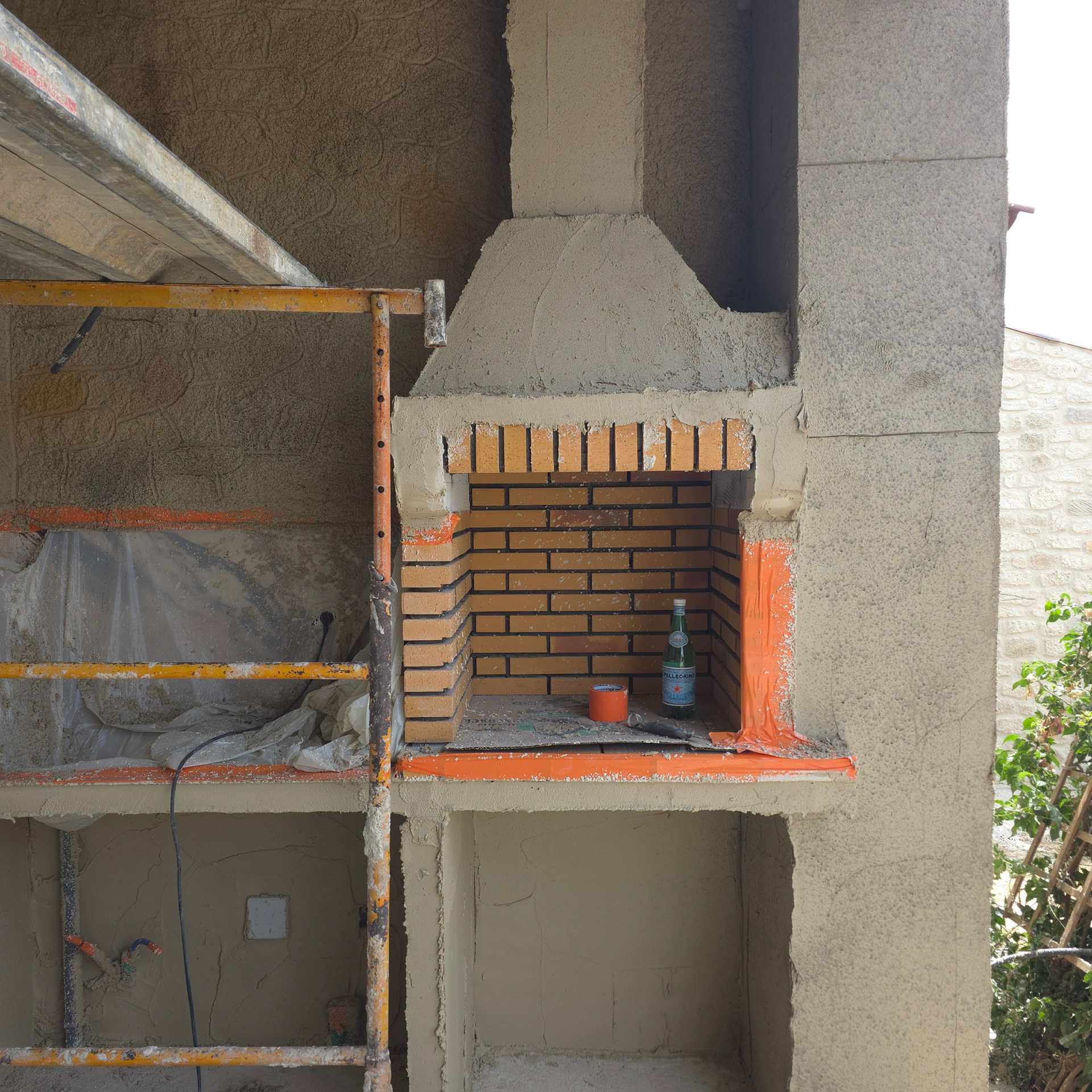 Cuisine d'été avant