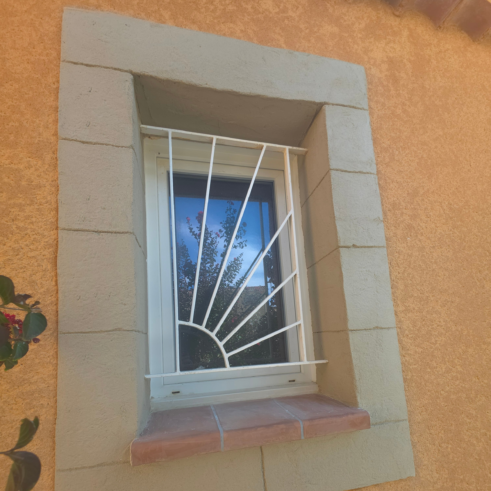 Bandeau pierre vue de face