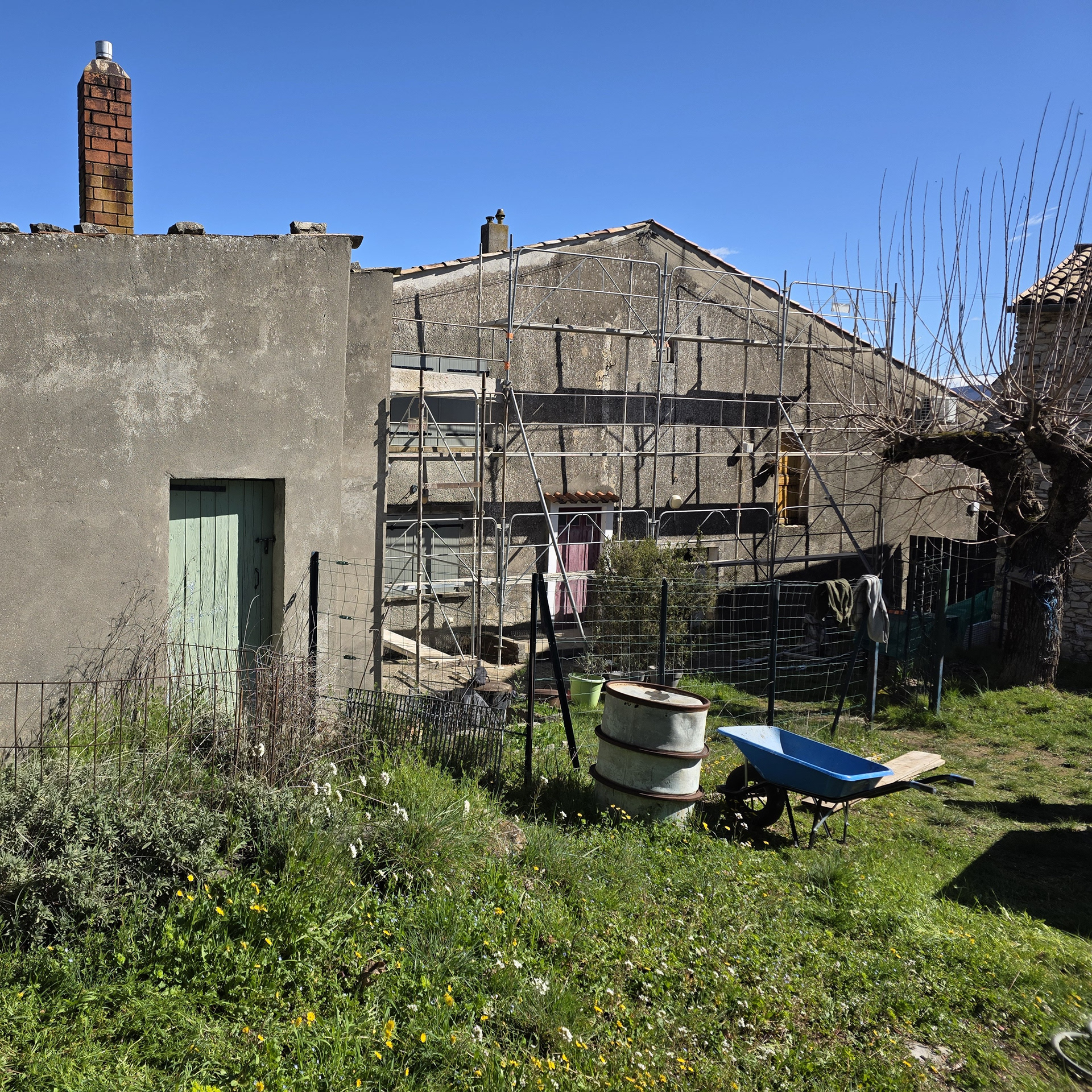 Mise en place du chantier