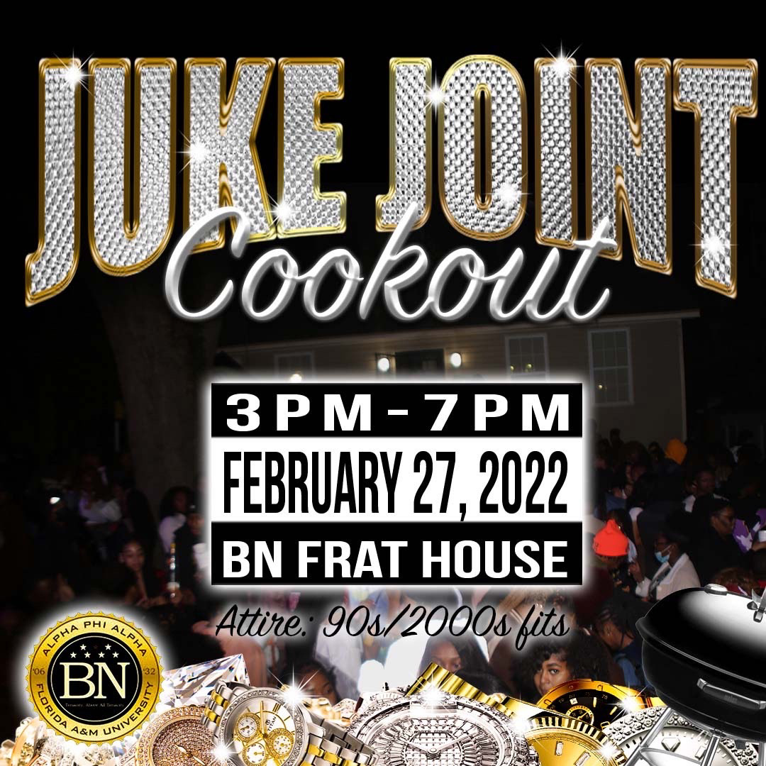 Juke Joint cookout flyer