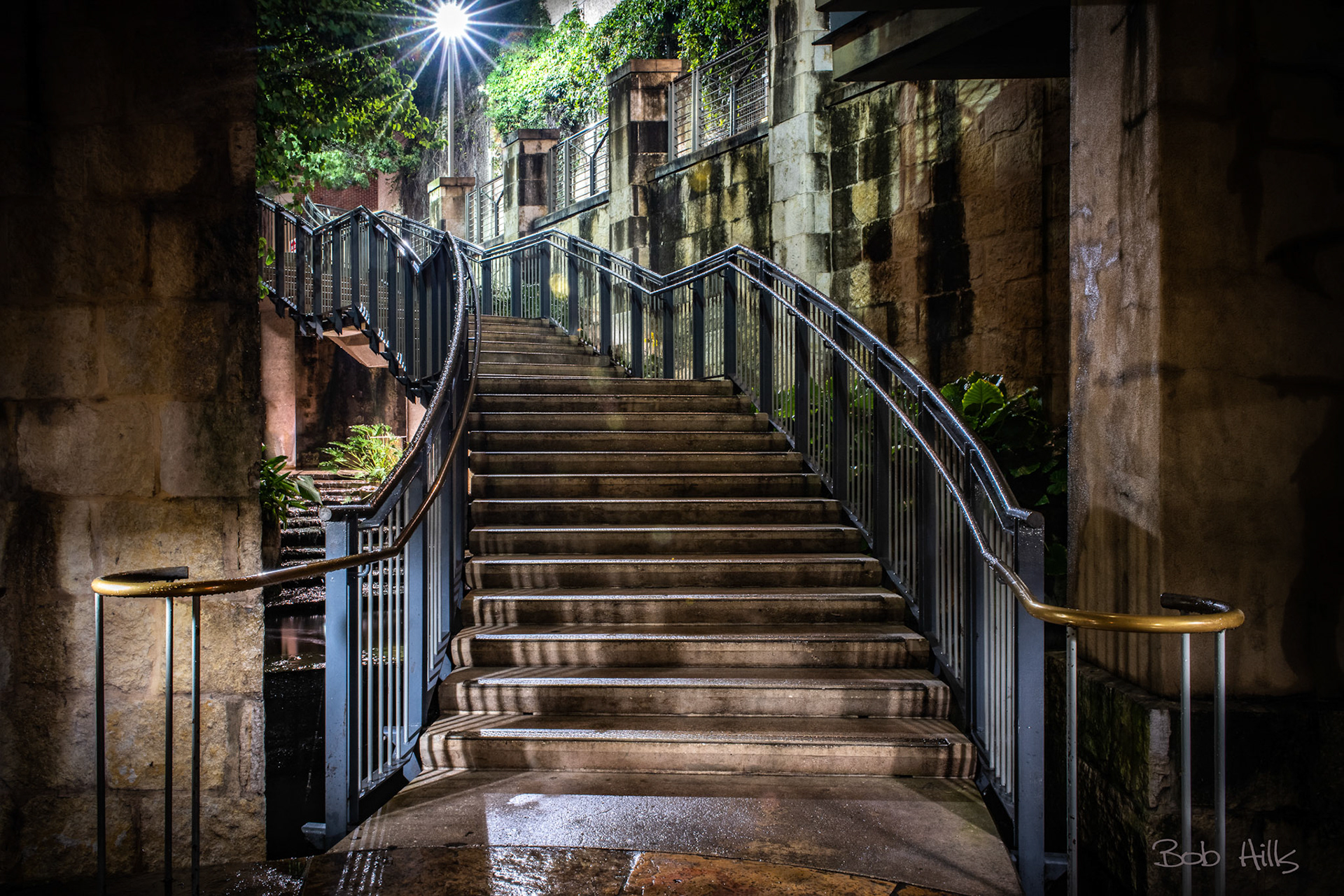 San Antonio Riverwalk Stairs