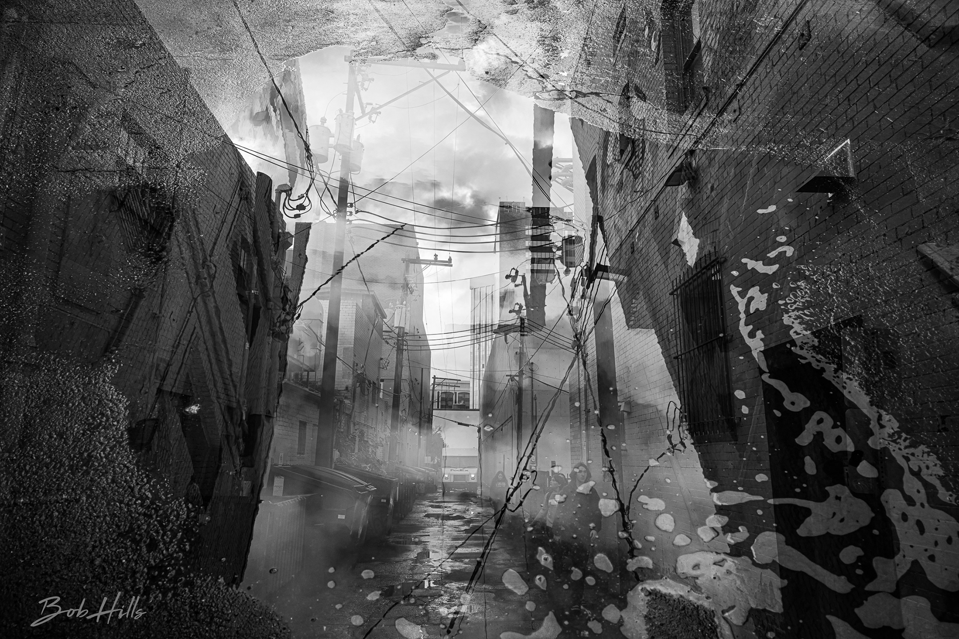 Puddles and Clouds 2