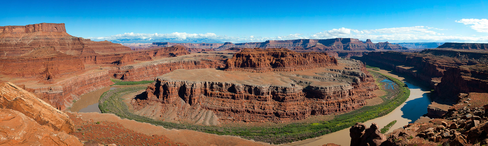 Colorado River Gooseneck Pano