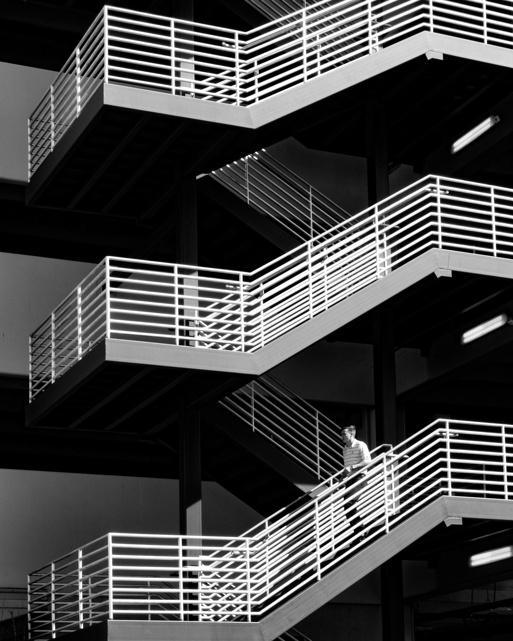 Parking Garage Staircase