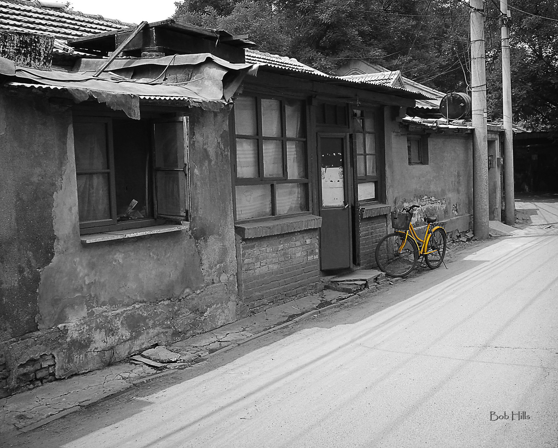 Yellow Bike in Beijing