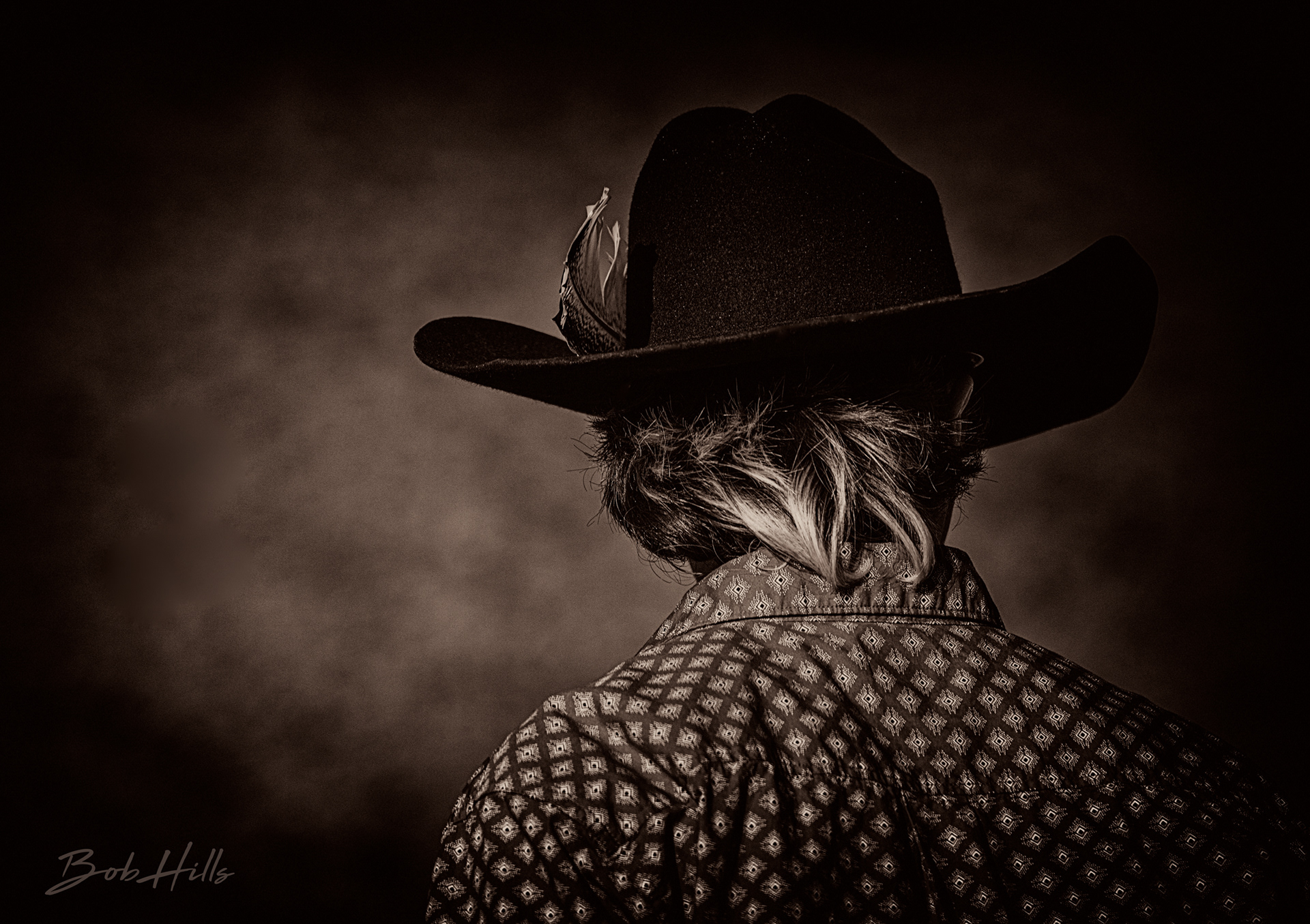 Feathered Cowboy Hat