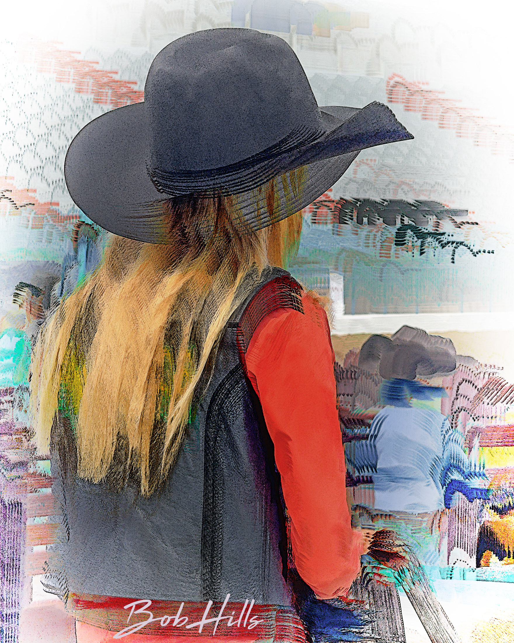 Sittin' on the Horse Waitin'