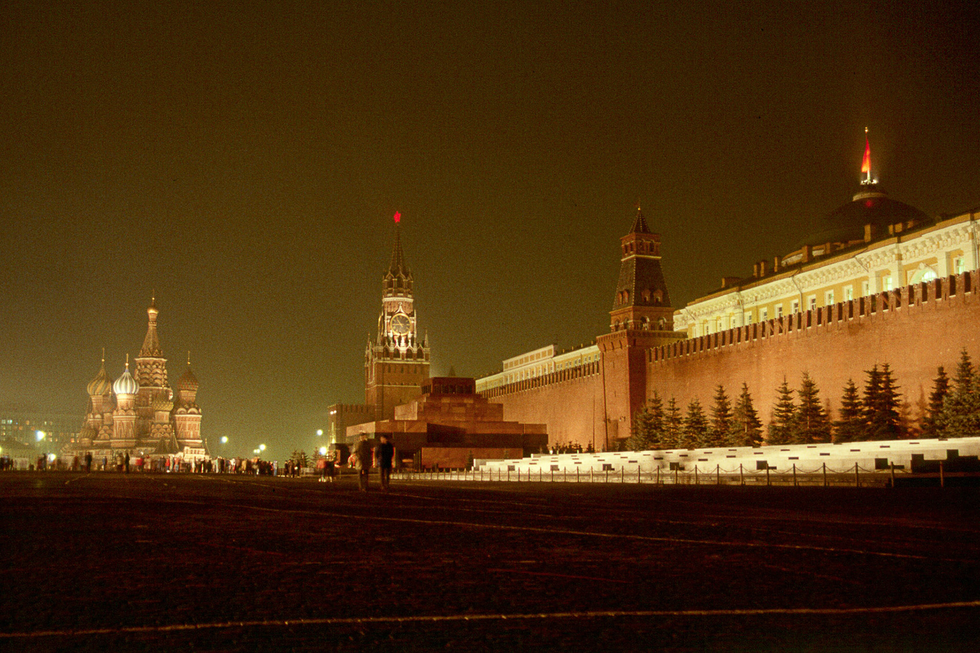 Red Square at Night