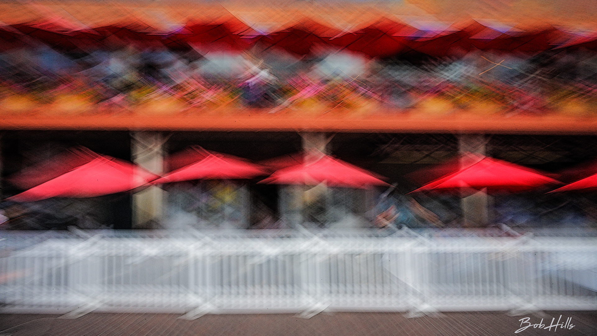 Copacabana Terrace and Umbrellas