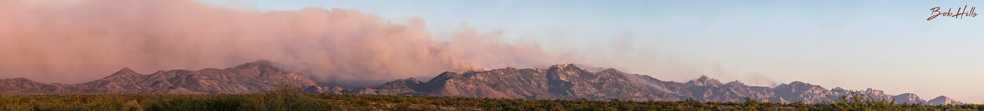 Big Horn Fire from Willow Springs Road