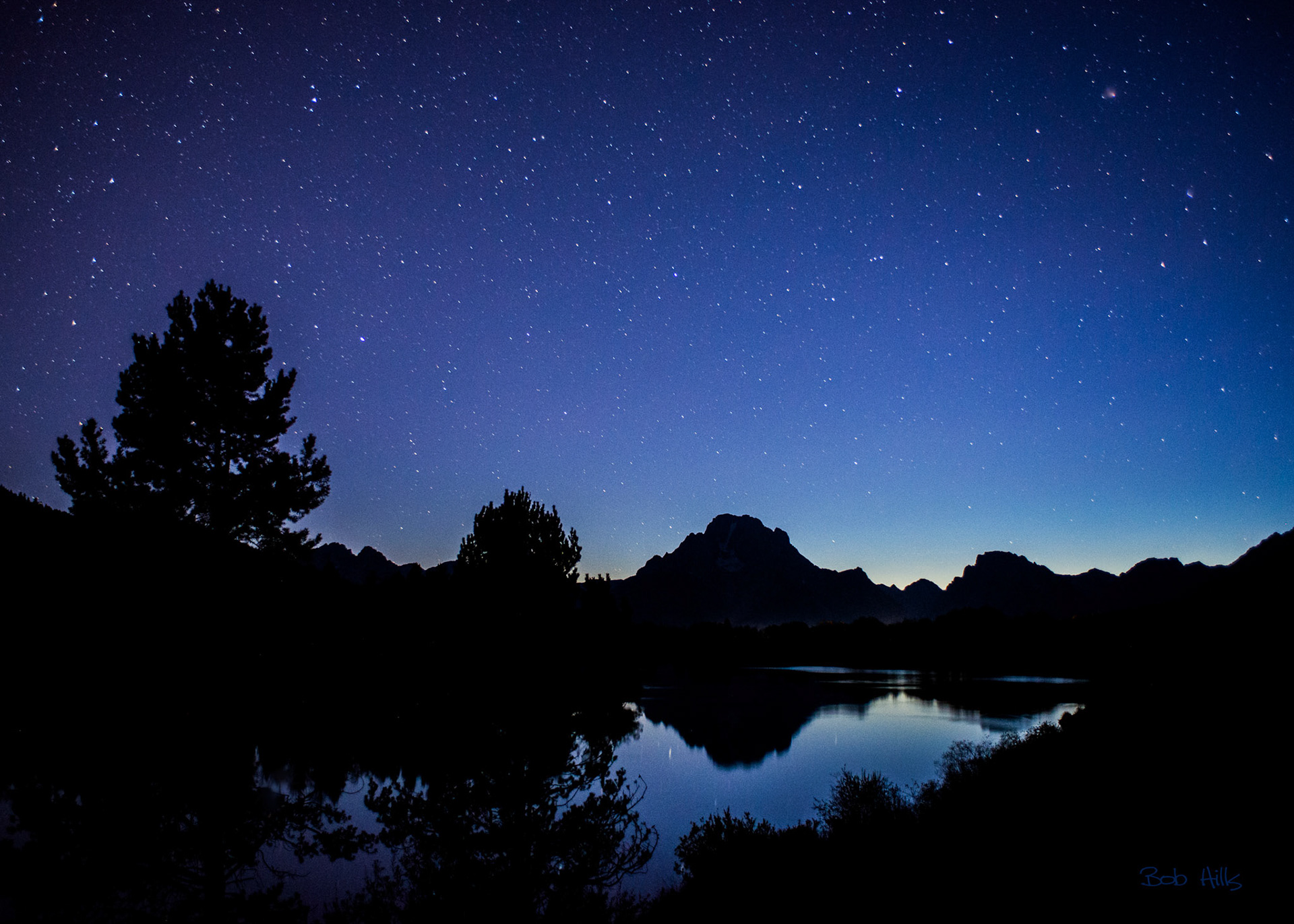 Oxbow Bend After Sunset