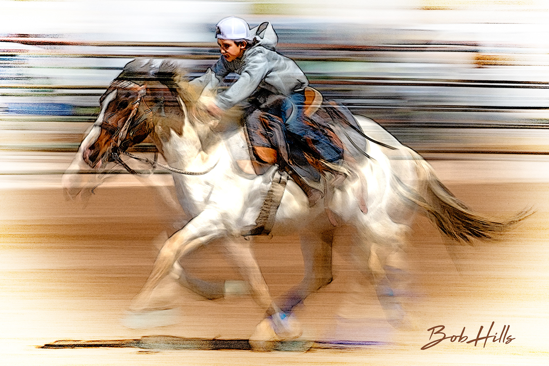 Barrel Racing Art - 40