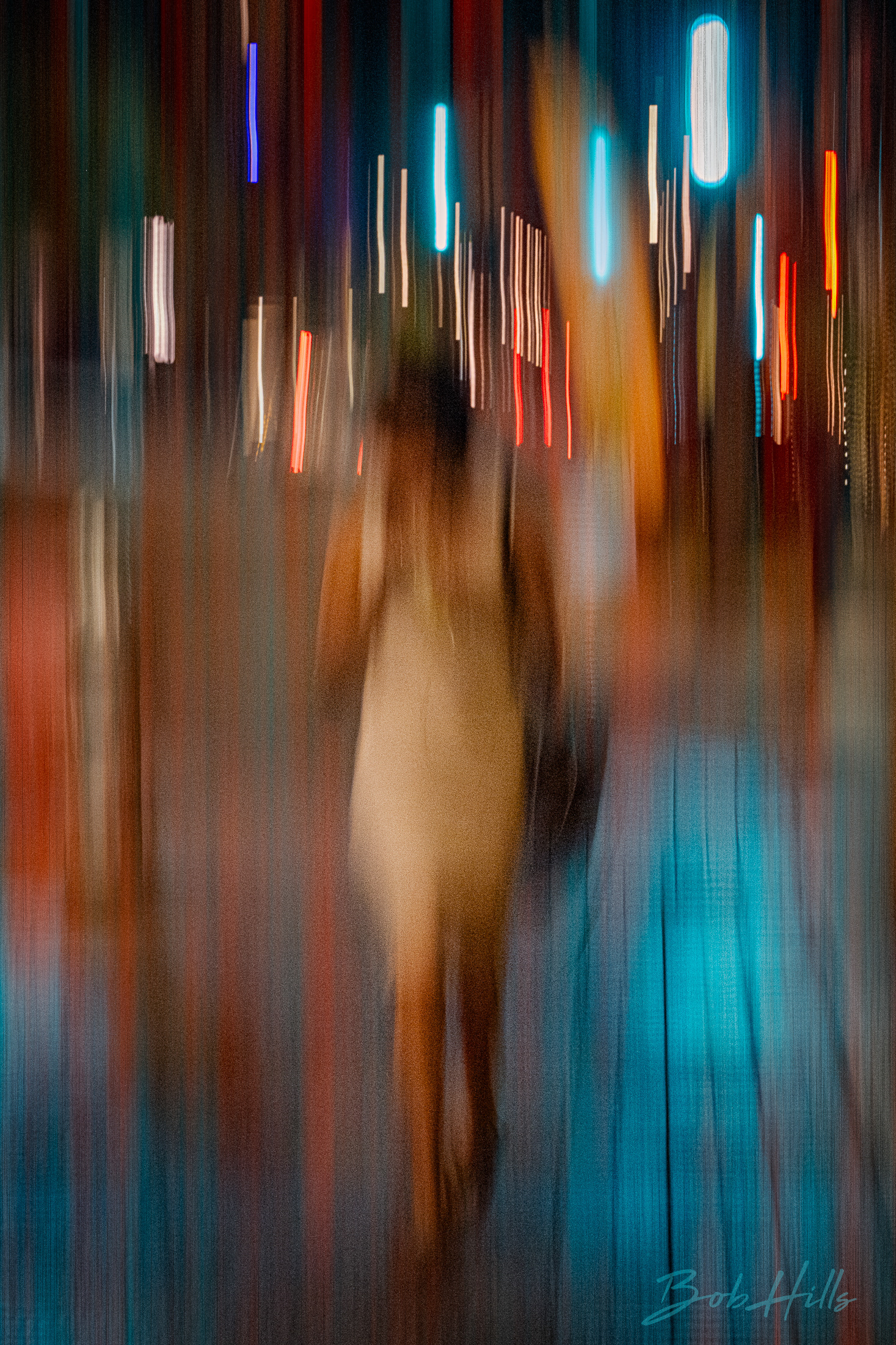 Woman in White Dress