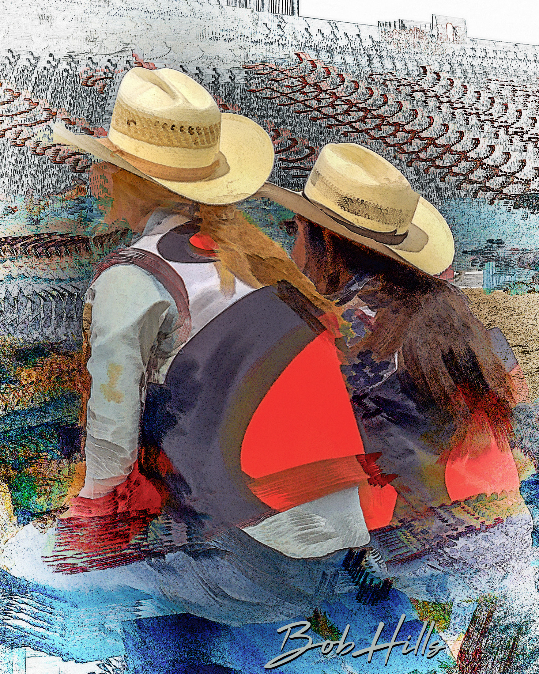 Rodeo Fence Dwellers No 7