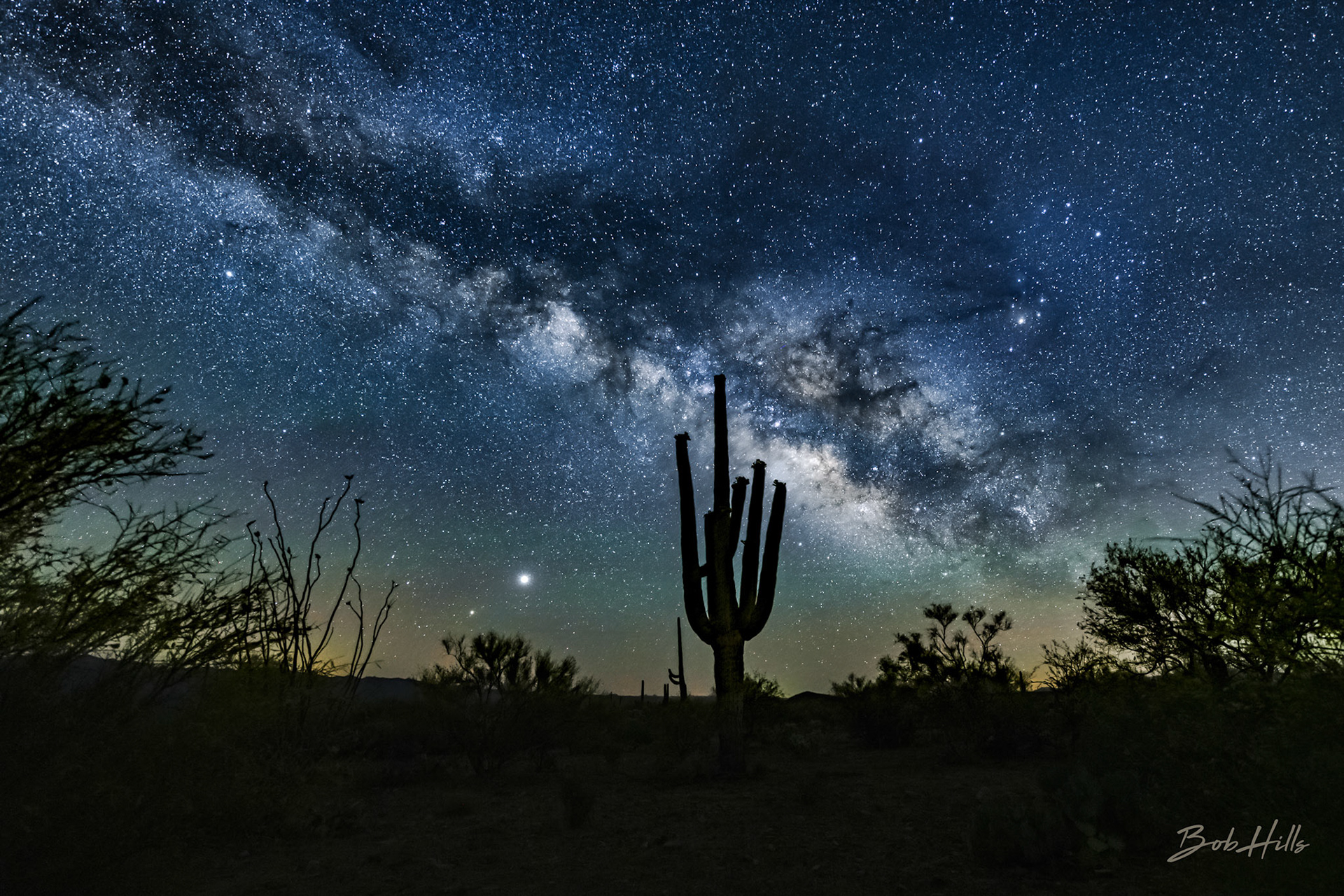 Milky Way Sihlouettes