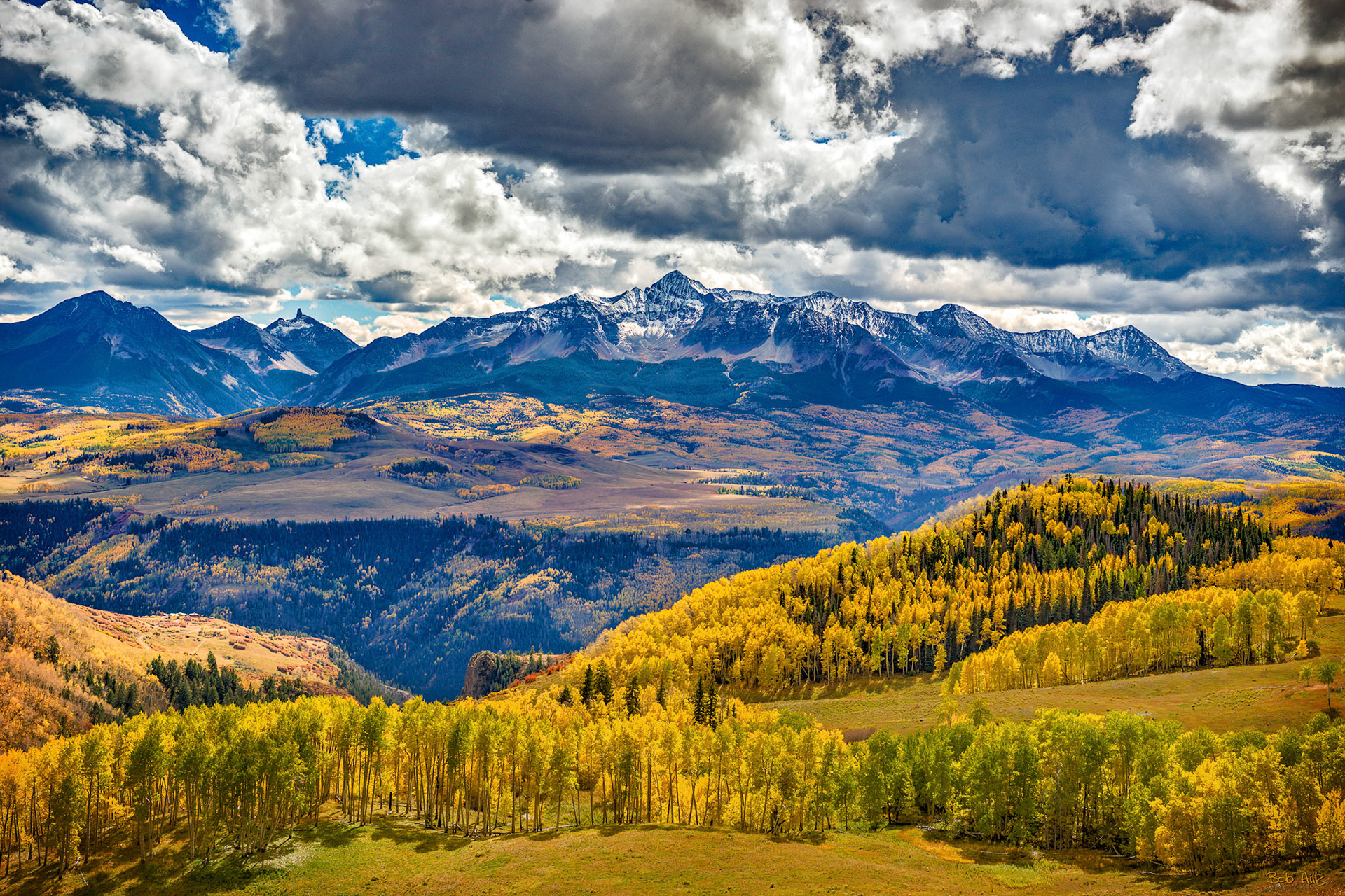 Mount Wilson in Fall