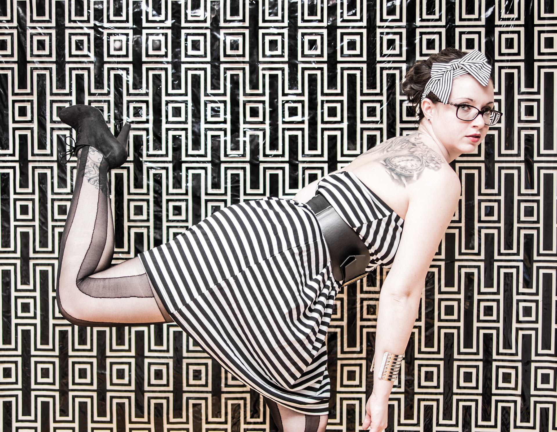 Jour 23 - Pattern black white