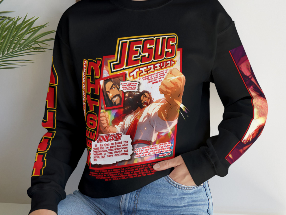 Jesus The Almighty | Shirt Design - Custom design with AI imagery