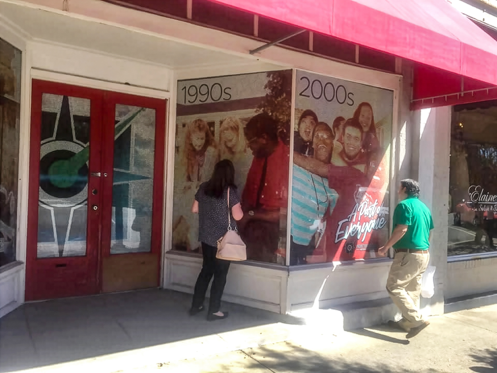 NETC 50th Anniversary - This large-scale storefront installation brought Northeastern Technical College’s history into the community through a decade-by-decade visual timeline. Each window panel is part of a massive photo mosaic built from nearly 9,000 images spanning NETC’s history, arranged across 160,000 placeholders. Prominently featured in the foreground is the phrase “A Part of Everyone,” representing NETC’s deep connection to the local community. I was given the time and creative freedom to design and carefully collect, review, and curate thousands of photos across multiple decades, allowing the final piece to authentically reflect the people and moments that shaped the college.   This project earned a 2020 NCMPR Medallion Award for Northeastern Technical College.