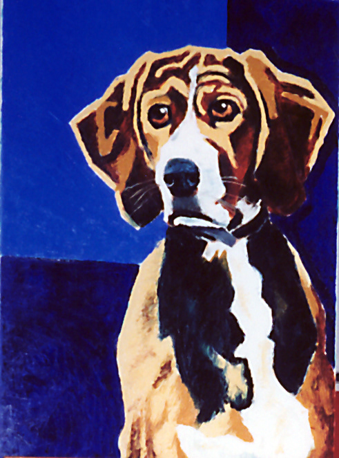 Viki. Öljy kankaalle. 46 cm x 55 cm.