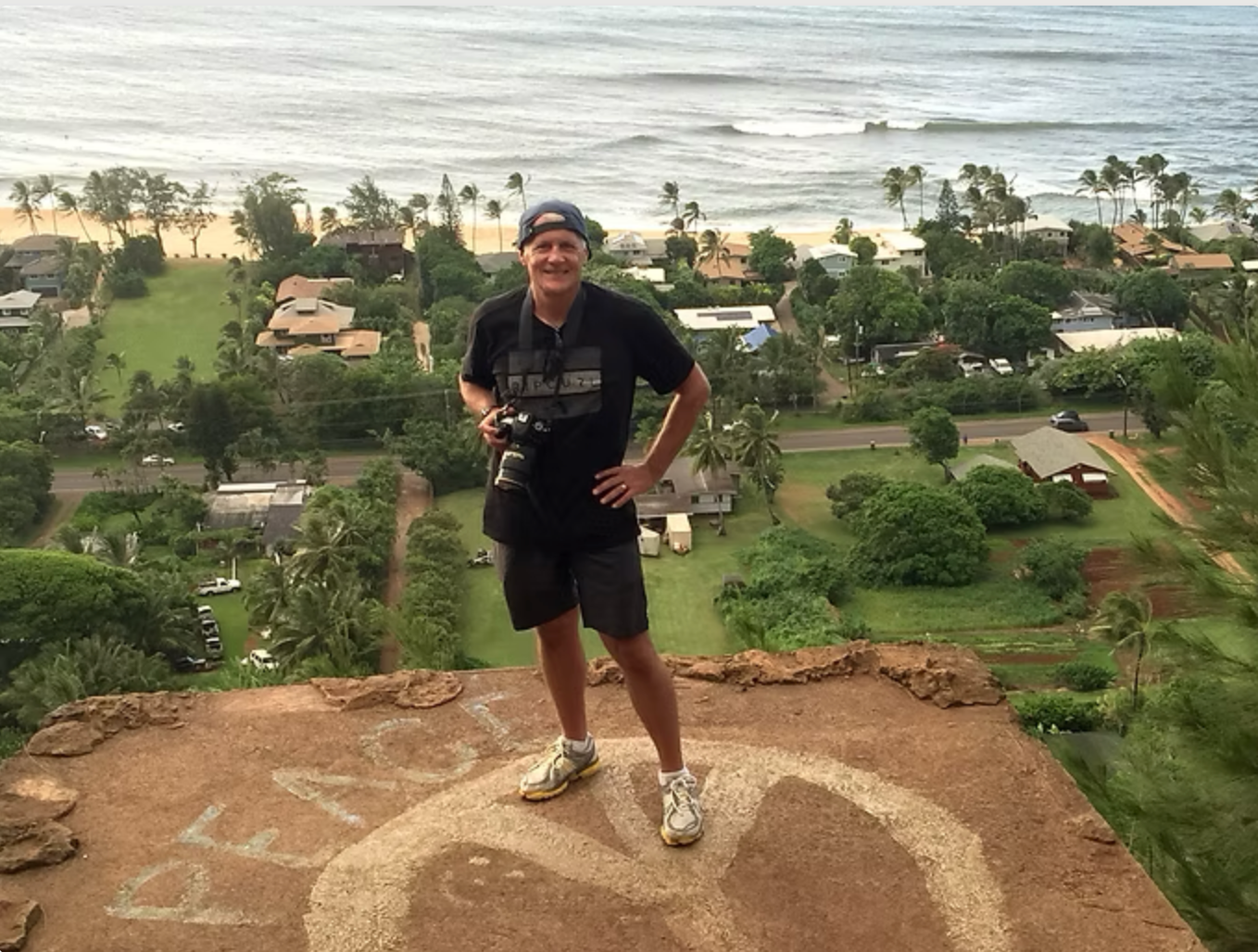 Oahu North Shore, World War II Pillbox view