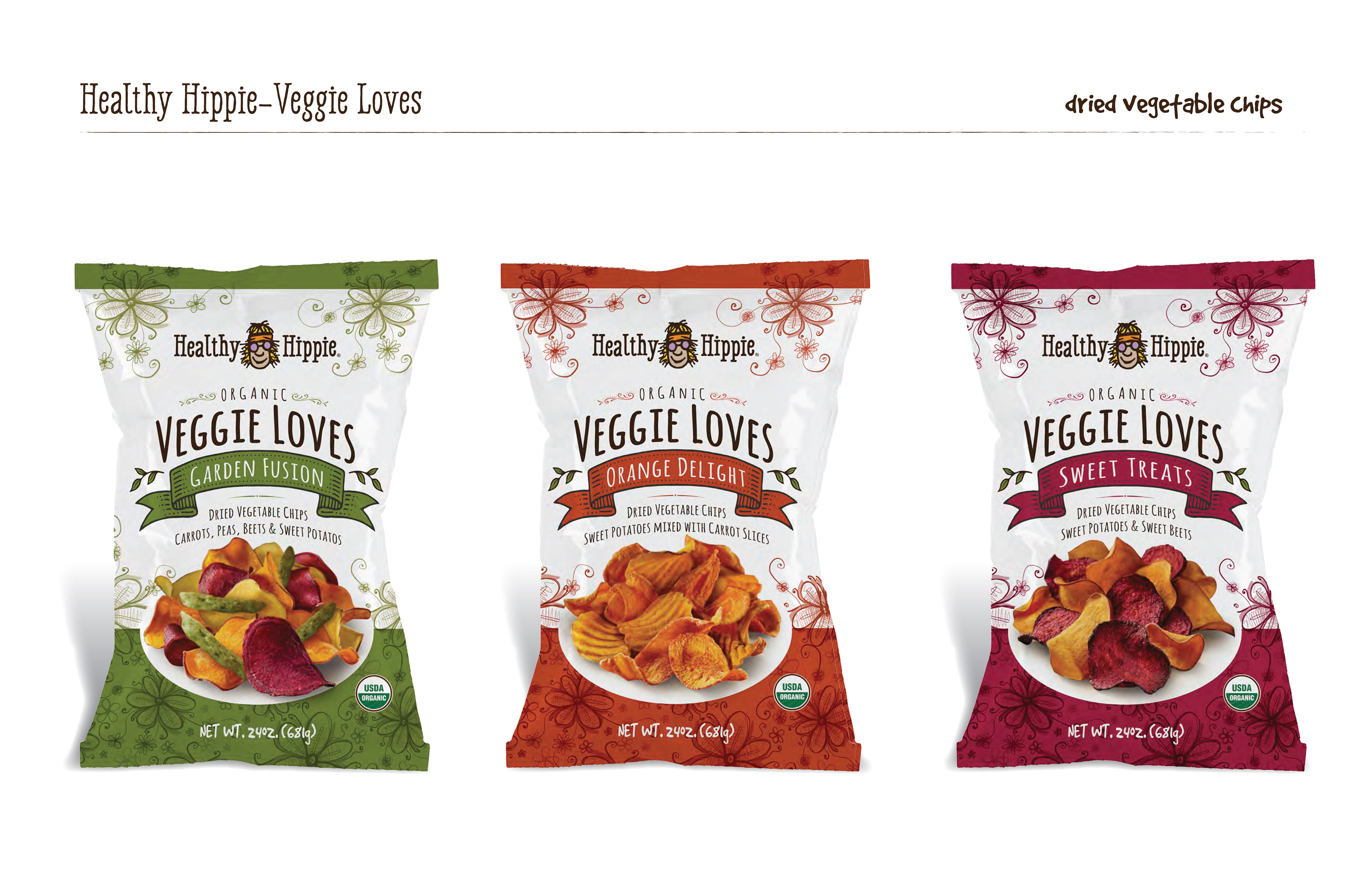 Veggie Loves - dried vegetable chips