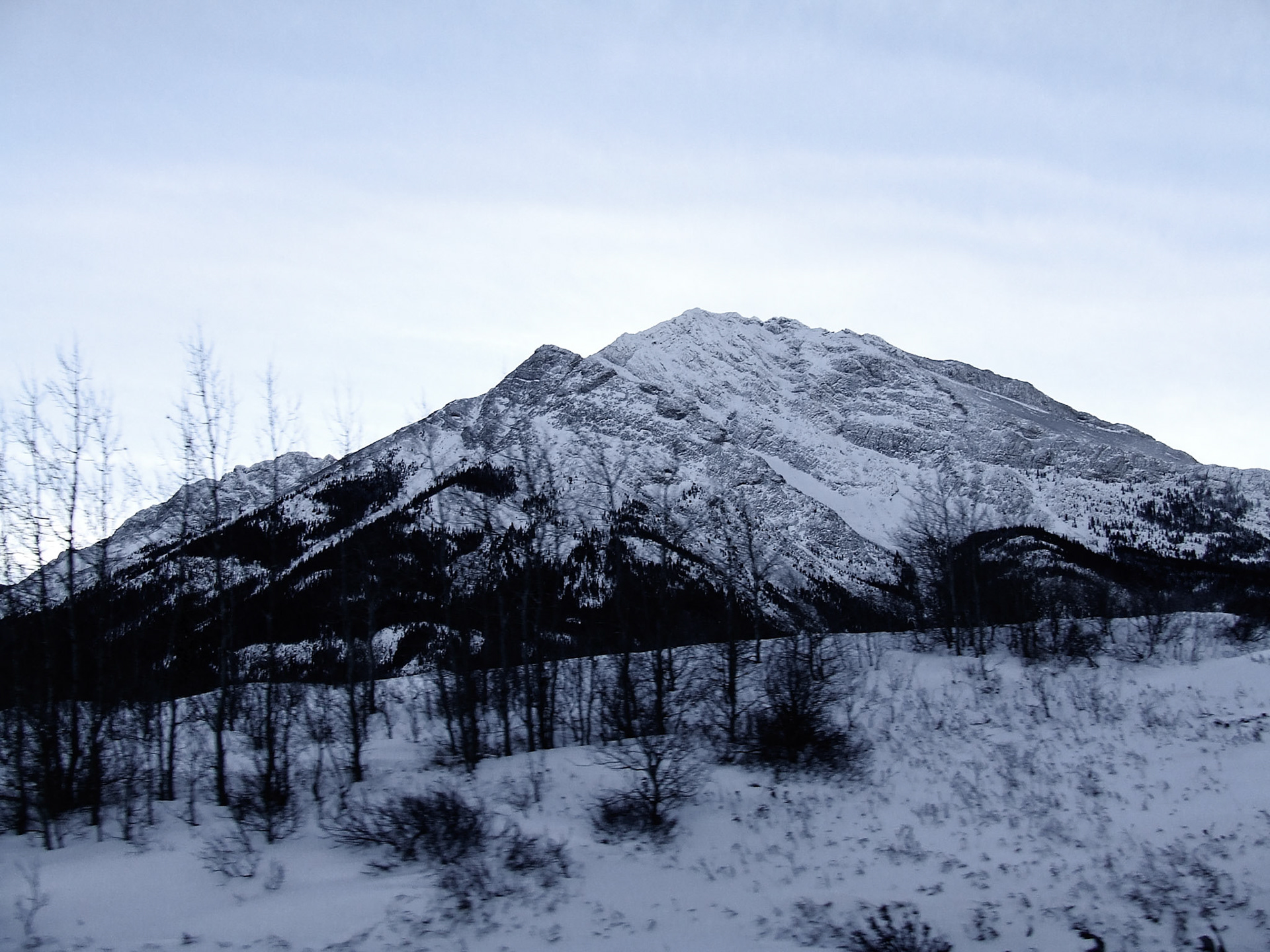 Snow Capped Mountains