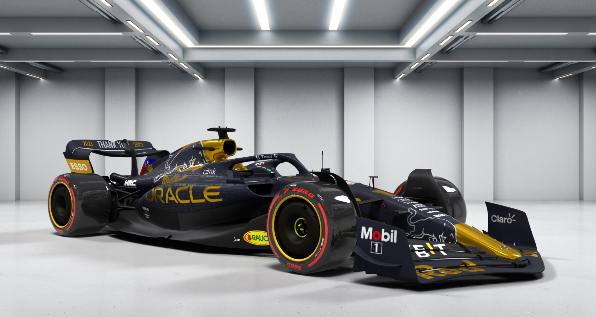 James Kashetta Red Bull Racing Champion Livery Concept