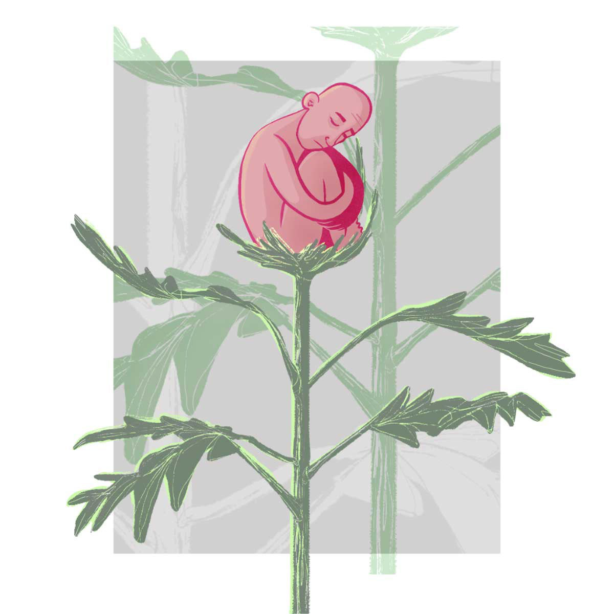 Safe Place - Illustrazione digitale