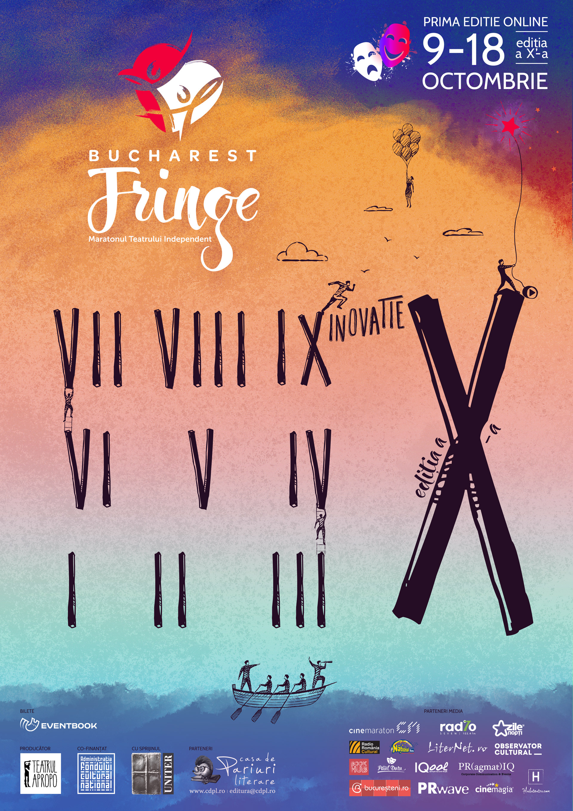 10th edition - Bfringe Festival poster